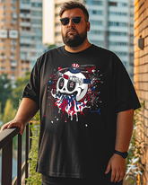 I SPEW RED, WHITE, & BLUE Plus Size T-Shirt & Short