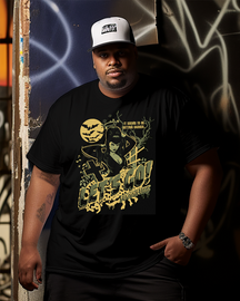 IT SEEMS TO BE GETTING DARKER Men's Plus Size T-shirt