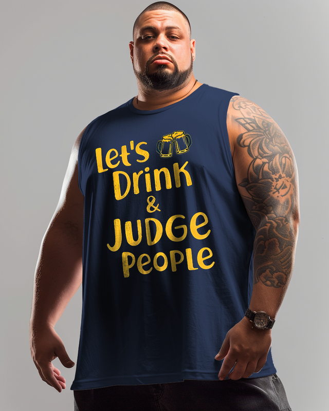 JUDGE PEOPLE Men's Sleeveless Tee