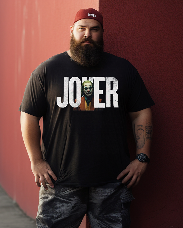 Joker Men's Plus Size T-shirt