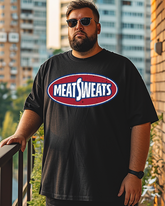 MEAT SWEATS Plus Size T-Shirt & Short