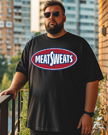 MEAT SWEATS Plus Size T-Shirt & Short