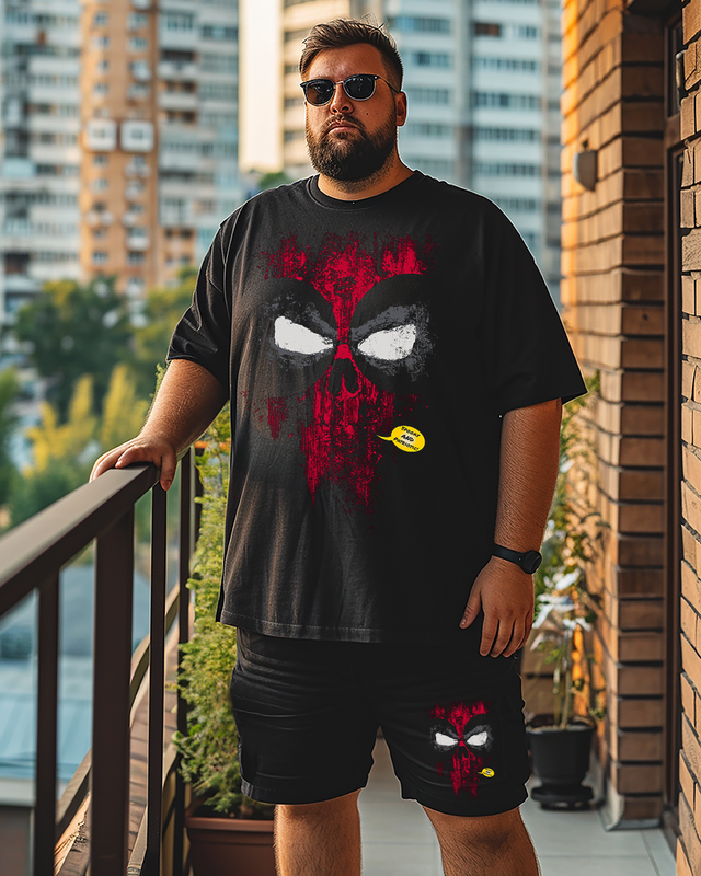 MERC REAPER Plus Size T-Shirt & Short