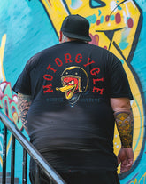 Men's MOTORCYCLE CUSTOM CULTURE Duck Plus Size T-Shirt & Short