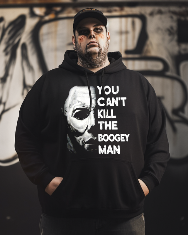 Men's Micheal Myers Halloween Plus Size Hoodie