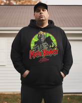 Men's More Brains Plus Size Hoodie