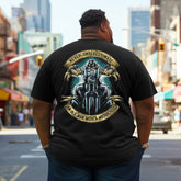 Men's Never Underestimate An Old Man With A Motorcycle Plus Size T-Shirt