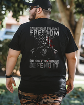 Men's REAPER DEFEND Plus Size T-Shirt