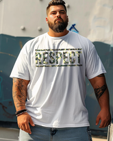 Respect Men's Plus Size T-shirt