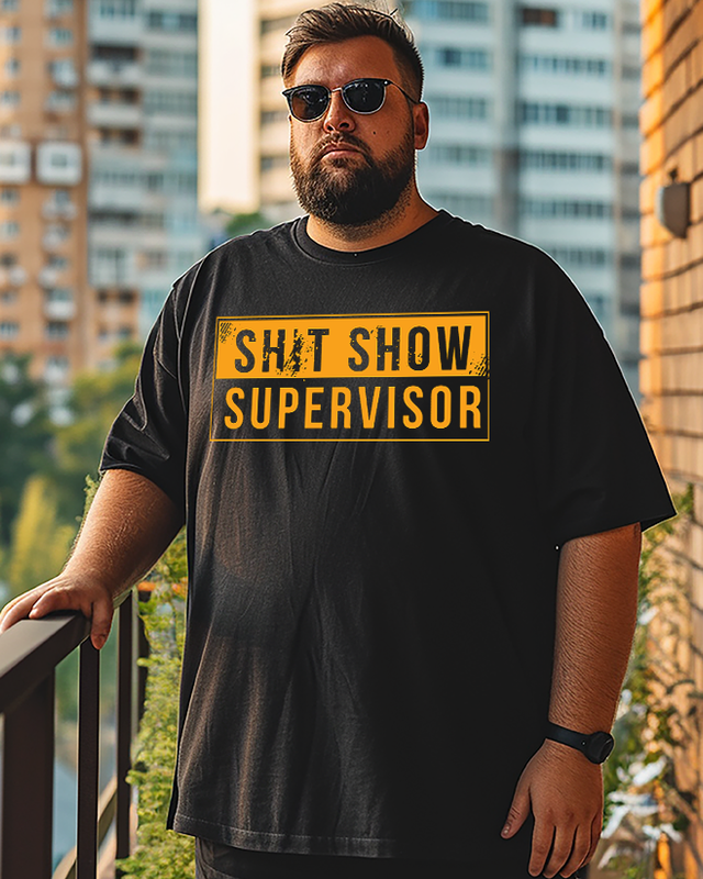 SHiT SHOW SUPERVISOR Plus Size T-Shirt & Short
