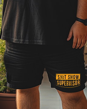 SHiT SHOW SUPERVISOR Plus Size T-Shirt & Short