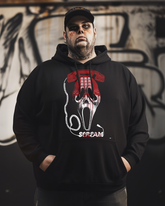 Men's Scream Plus Size Hoodie