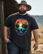 Skull Island Men's Plus Size T-shirt