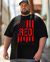 RED remember everyone deployed Men's  Men's Plus Size T-shirt