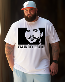 Doc Holiday I'm In My Prime Men's Plus Size T-shirt