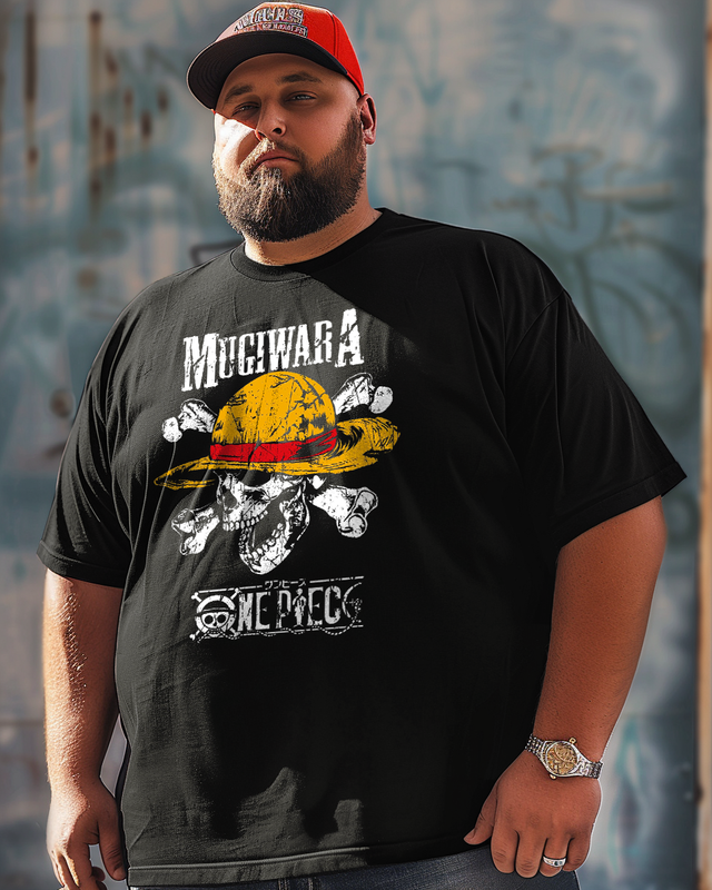 One Piece Men's  Men's Plus Size T-shirt