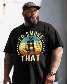 I’d smoke that Men's Plus Size T-shirt