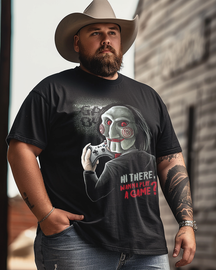 Wanna play a game Men's Plus Size T-shirt