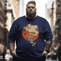 Halloween Ghost Plus Size Long Sleeve T-Shirt