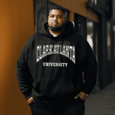 CLARK ATLANTA UNIVERSITY Men's Plus Size Hoodie