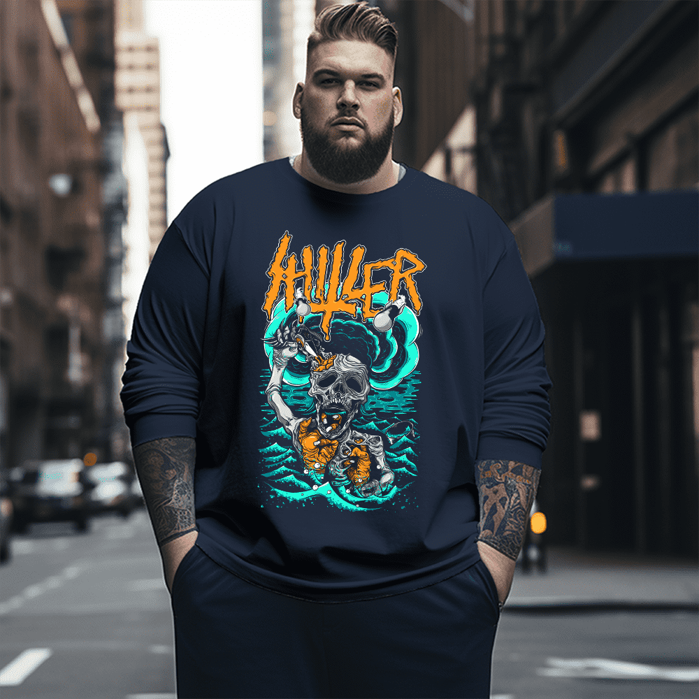 Shitler Plus Size Long Sleeve T-Shirt