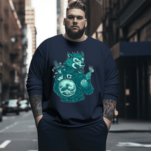 Sons of Freedom Plus Size Long Sleeve T-Shirt