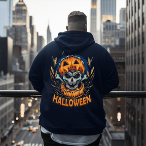 Halloween Essential Men's Plus Size Hoodie