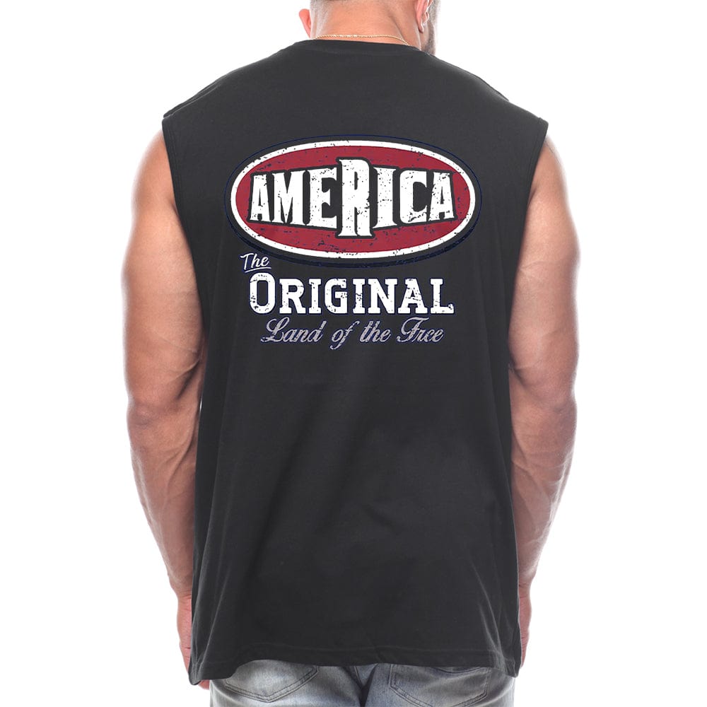 America - The Original  Back fashion Sleeveless