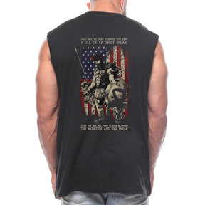 American Spartan Back fashion Sleeveless