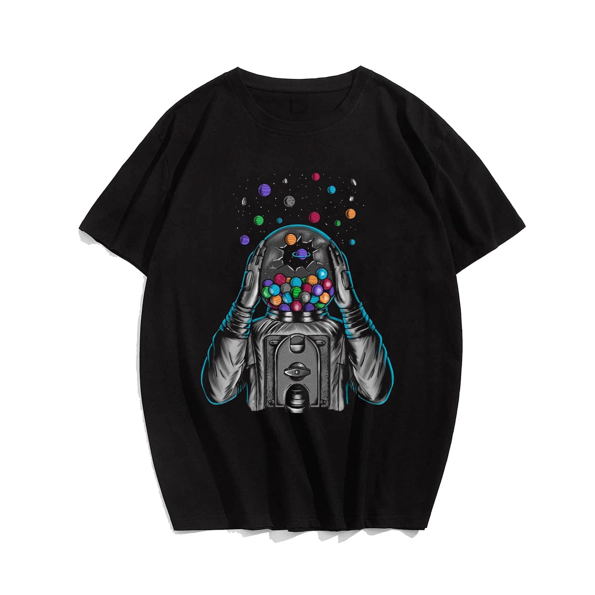 Astronaut series Men's Plus Size T-shirt