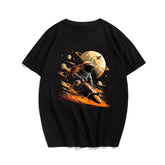 Astronaut series Men's Plus Size T-shirt