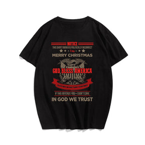 Do These Words Offend You? T-shirt for Men, Oversize Plus Size Man Clothing - Big Tall Men Must Have