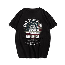 Don't Tread On Me 1776 T-shirt for Men, Oversize Plus Size Man Clothing - Big Tall Men Must Have