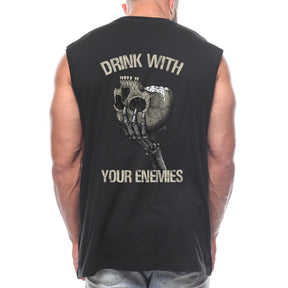 Drink With Your Enemies Back fashion Sleeveless