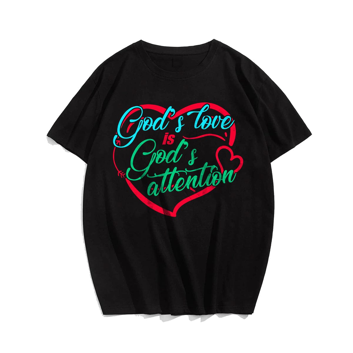 God's Love Is God's Attention Men's T-Shirts