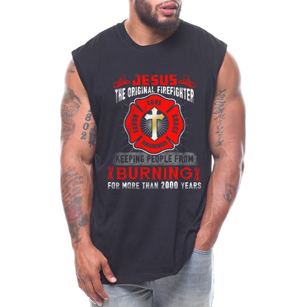 Jesus The Original Firefighter , Keeping People From Burning For More Than 2000 Years