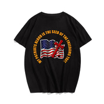 My Patriots Blood Is The Seed Of The Freedoms Tree Men's T-Shirts