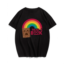 Read A Book Man's Plus Size T-shirt