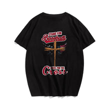 Stand For Baseball Kneel For The Cross Small Wings Men's T-Shirts