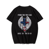 Stand For The Flag (Wide Wings) Men's T-Shirts