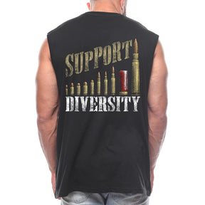 Support Diversity Back fashion Sleeveless