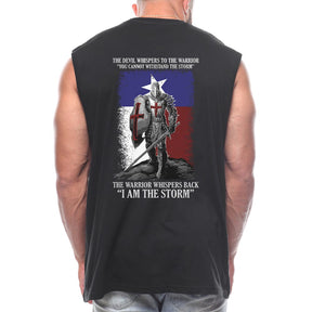 Texas Crusader  Back fashion Sleeveless