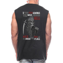 Walk Through Hell Back fashion Sleeveless