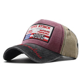 American Flag Embroidered Baseball Cap