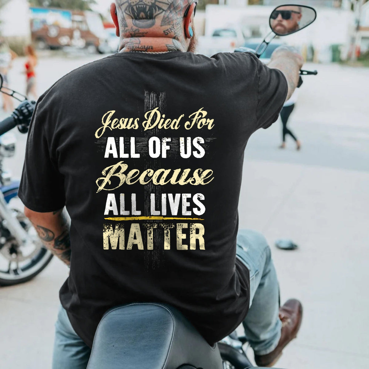 Men's Plus Size All Lives Matter T-Shirt