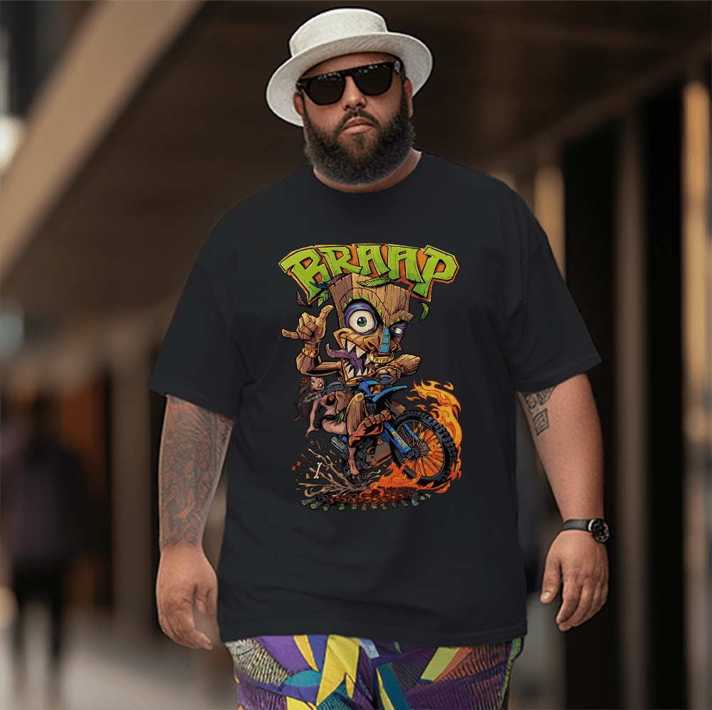 Braap Man's Plus Size T-Shirt