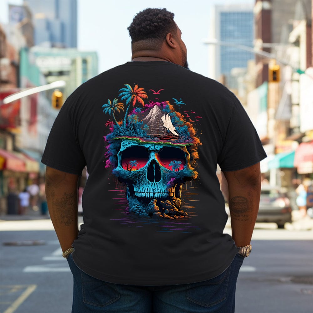 Plus size skull clearance clothing