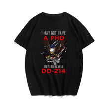 I HAVE A DD-214 Men T-shirt, Oversize Plus Size Man Clothing for Big & Tall