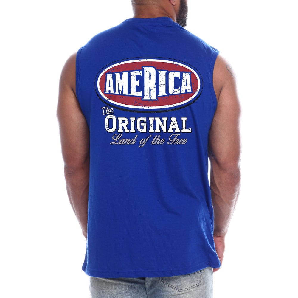 America - The Original  Back fashion Sleeveless