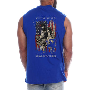 American Spartan Back fashion Sleeveless